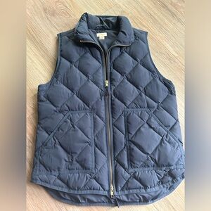 Navy blue J Crew Vest